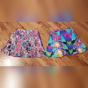 Lot of 2 Dona Jo Skirts size 1